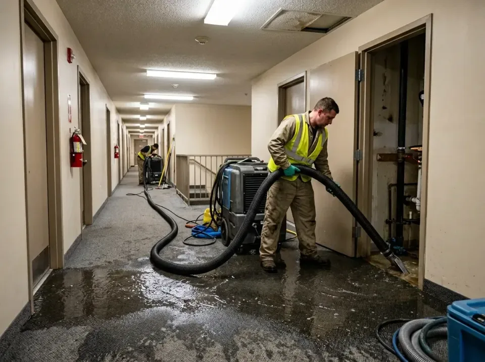 multi-unit-apartment-hallway-f-005 — frequently asked questions, Emergency Burst Pipe Water Extraction & Removal in Conyers,…